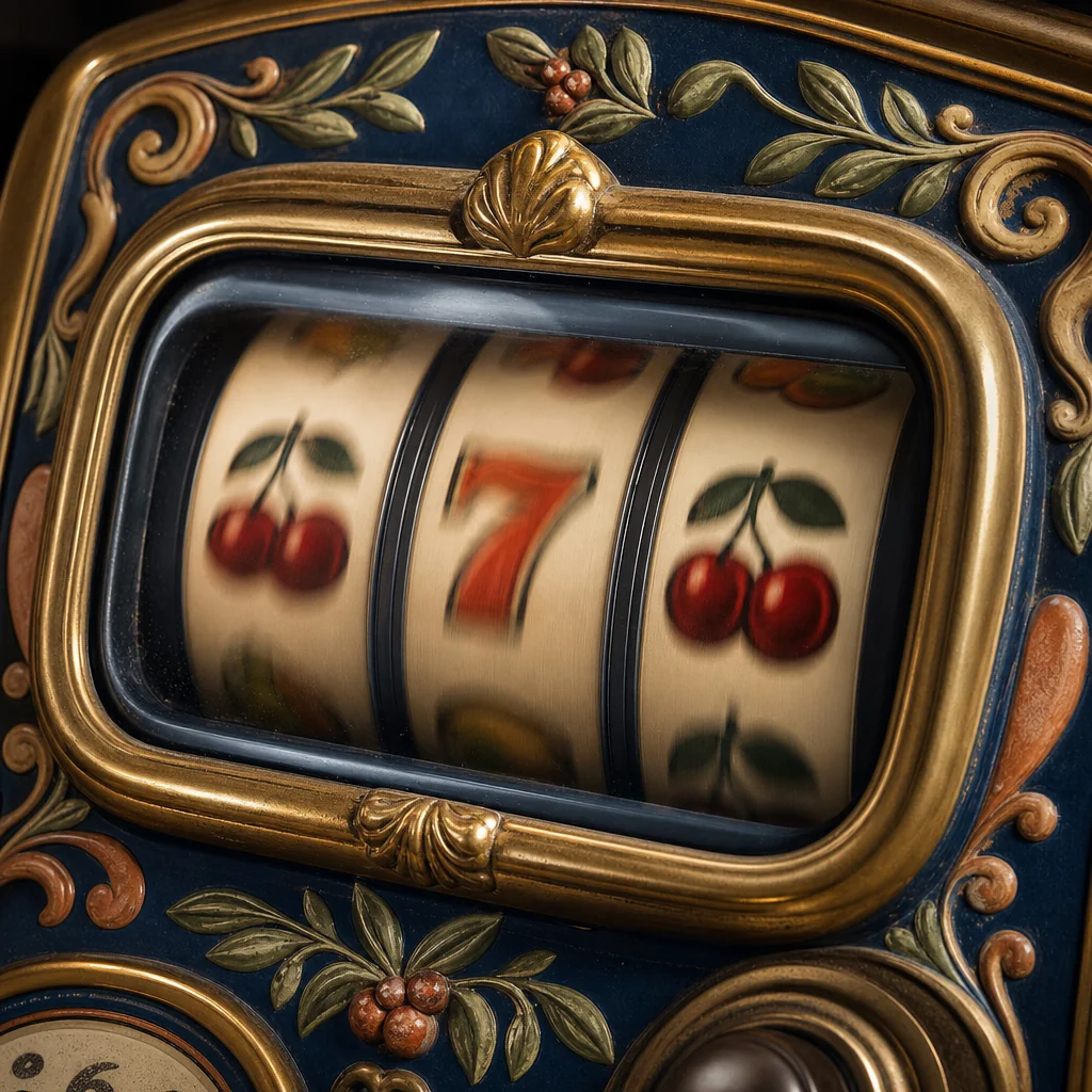 Premium slot machines lounge with Mediterranean styling
